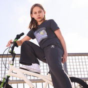 Converse Star Pointelle Çocuk Siyah Eşofman Altı