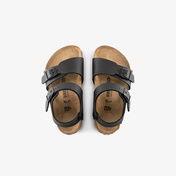Birkenstock New York BF Çocuk Siyah Sandalet