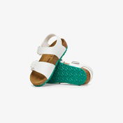 Birkenstock New York Bf Desert Soil Çocuk Beyaz Sandalet
