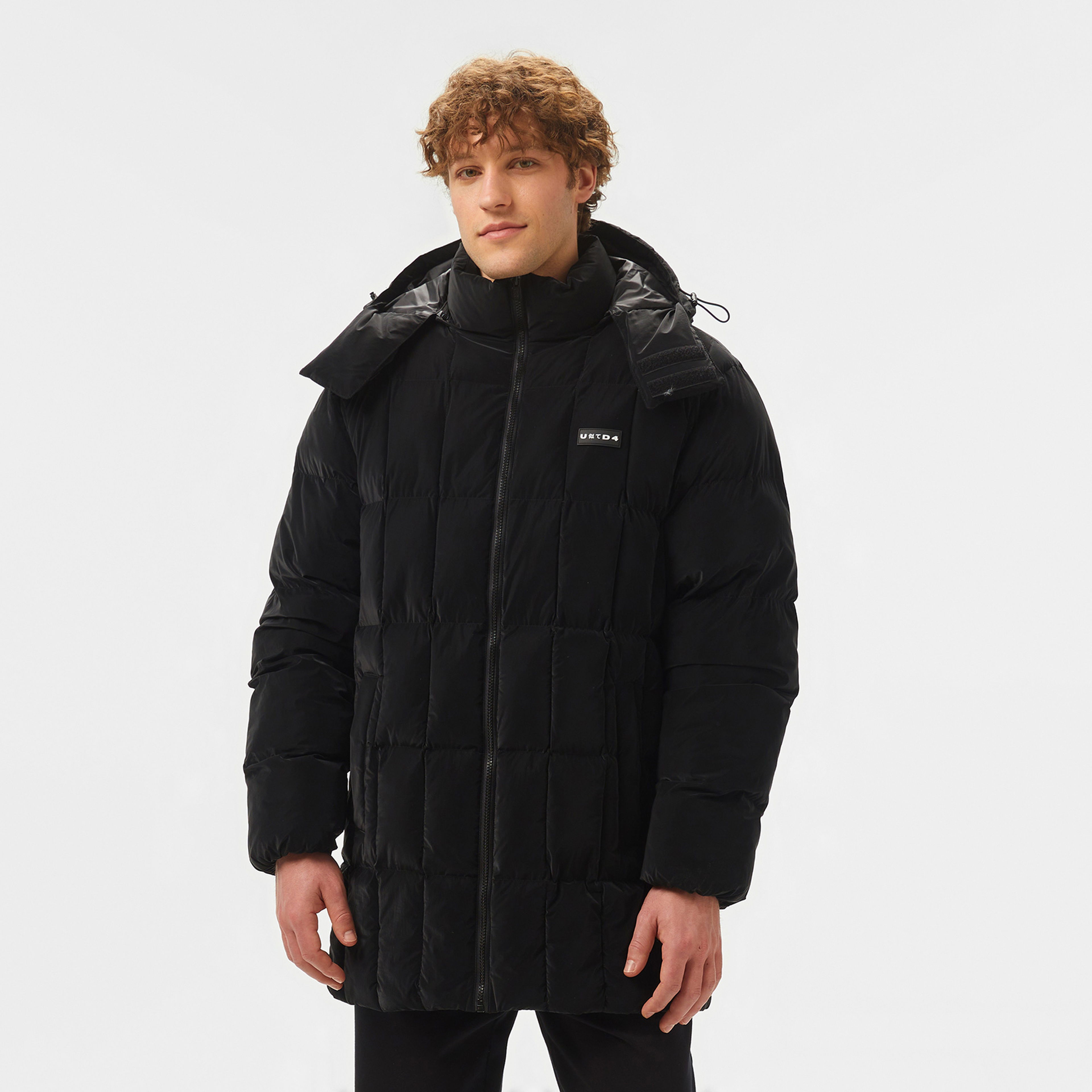 UNITED4 Outerwear Blouson Erkek Siyah Ceket