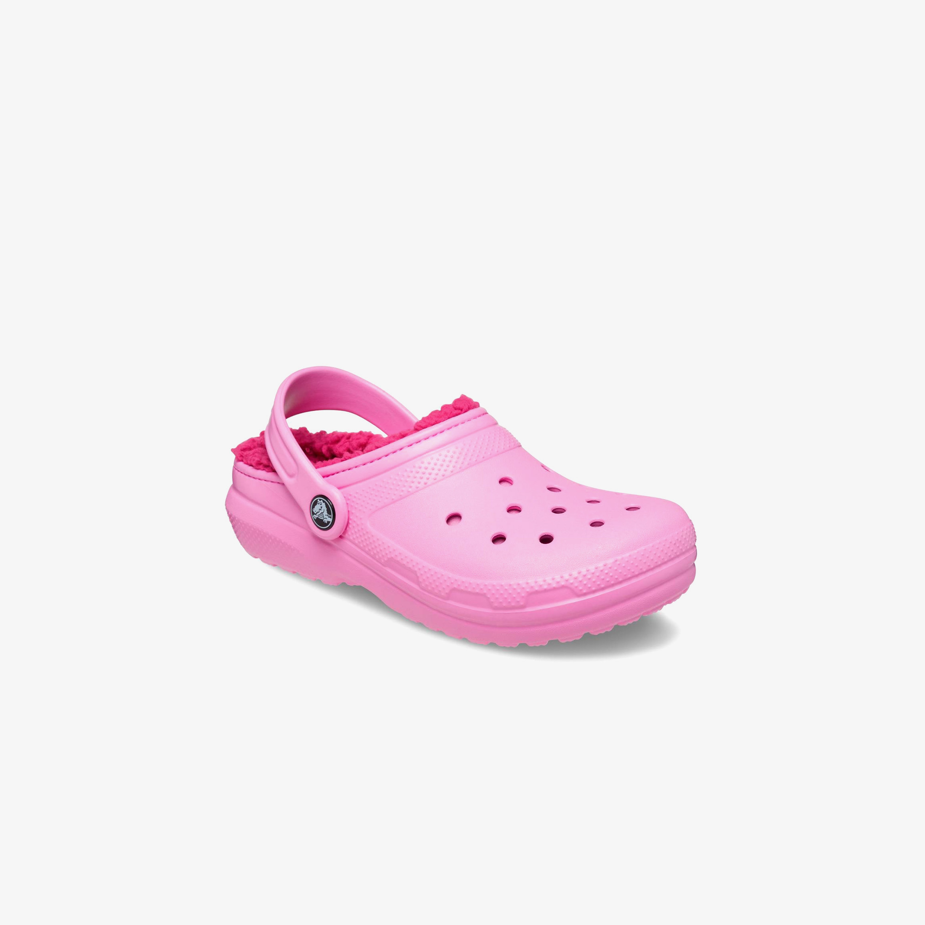 Crocs Classic Lined Clog Lifestyle Slippers Pembe Terlik