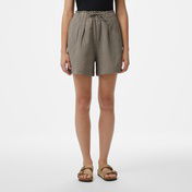 Nautica Kadın Turuncu Relaxed Fit Çizgili Şort