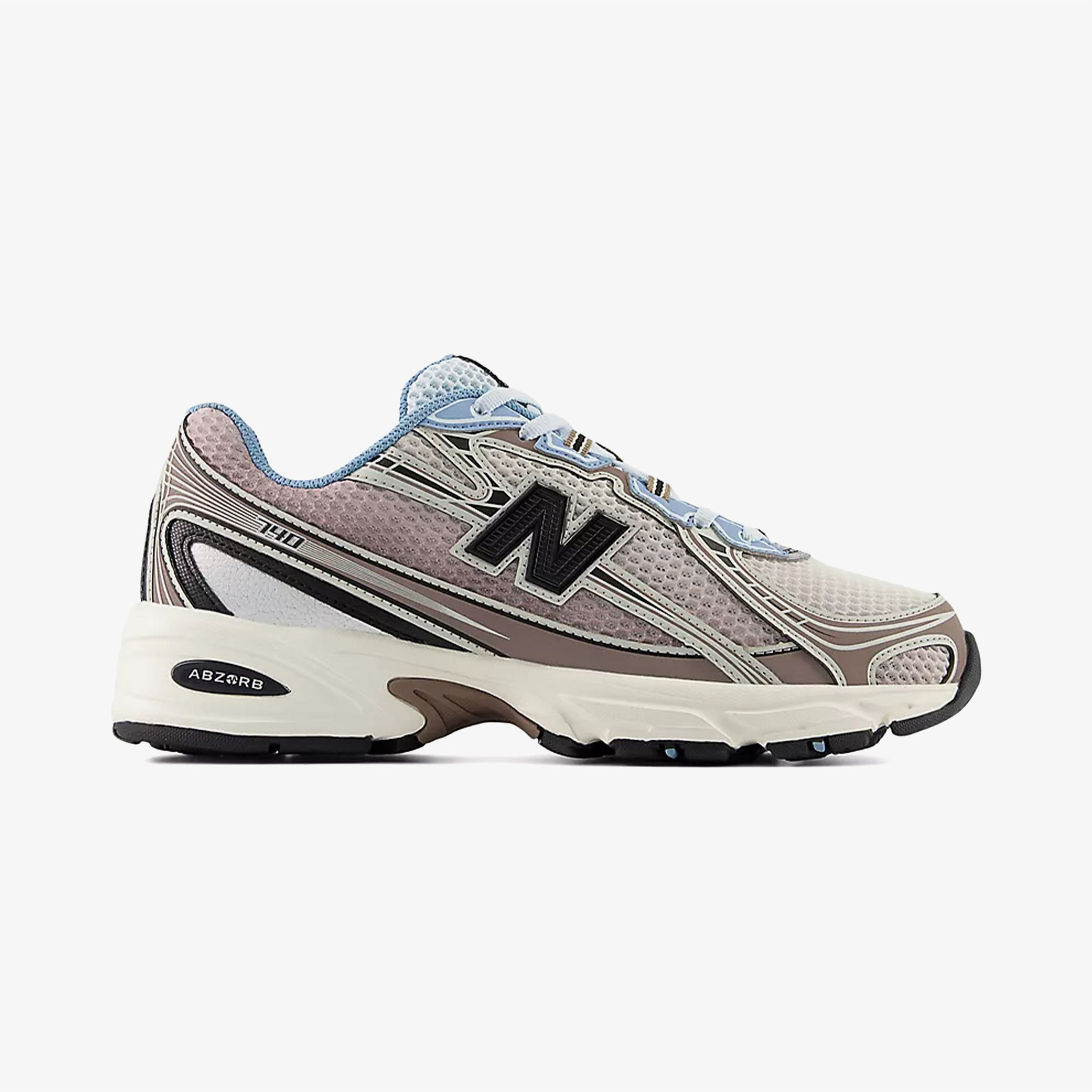New Balance 740 Lifestyle Kadın Gri Spor Ayakkabı
