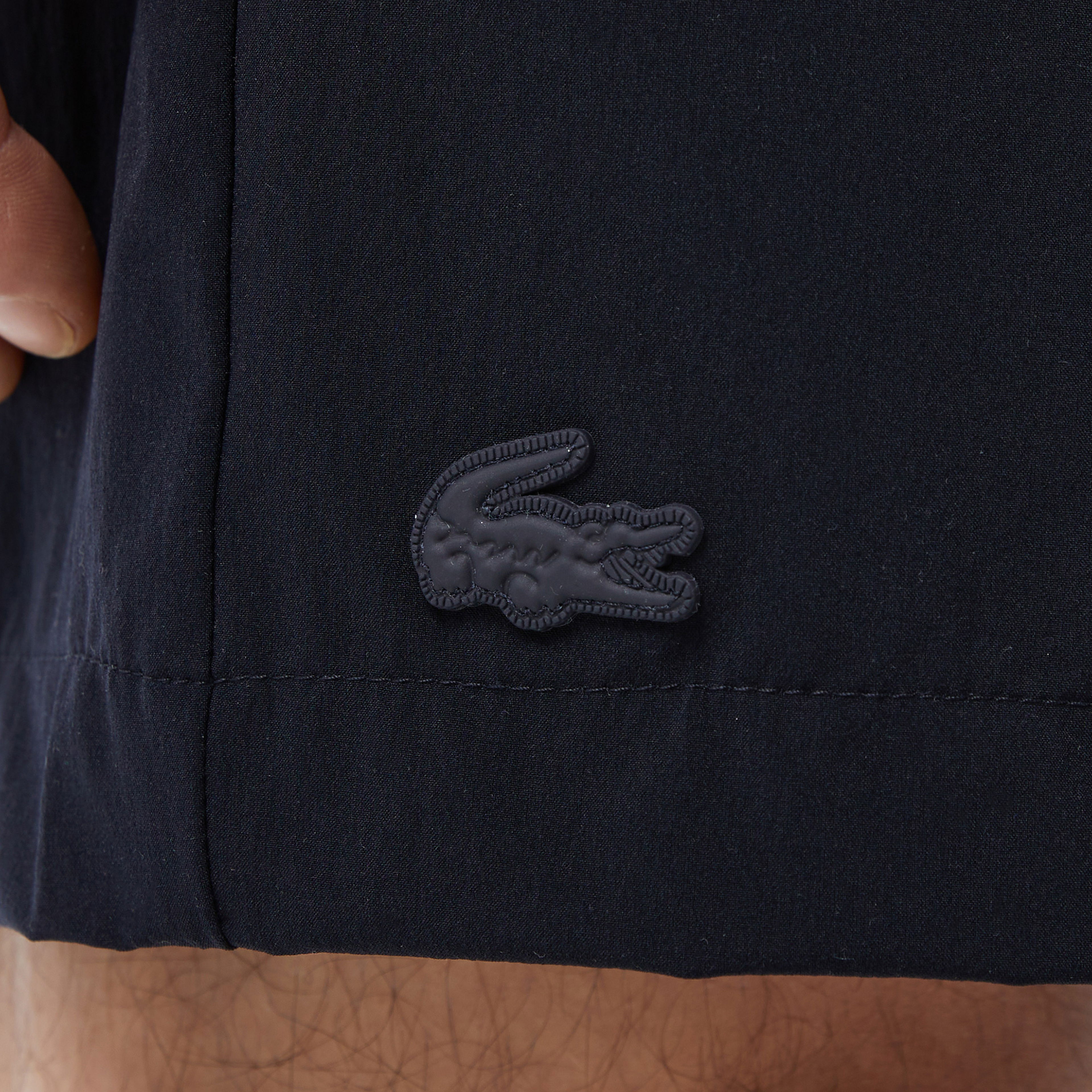 Lacoste Erkek Regular Fit Desenli Lacivert Mayo
