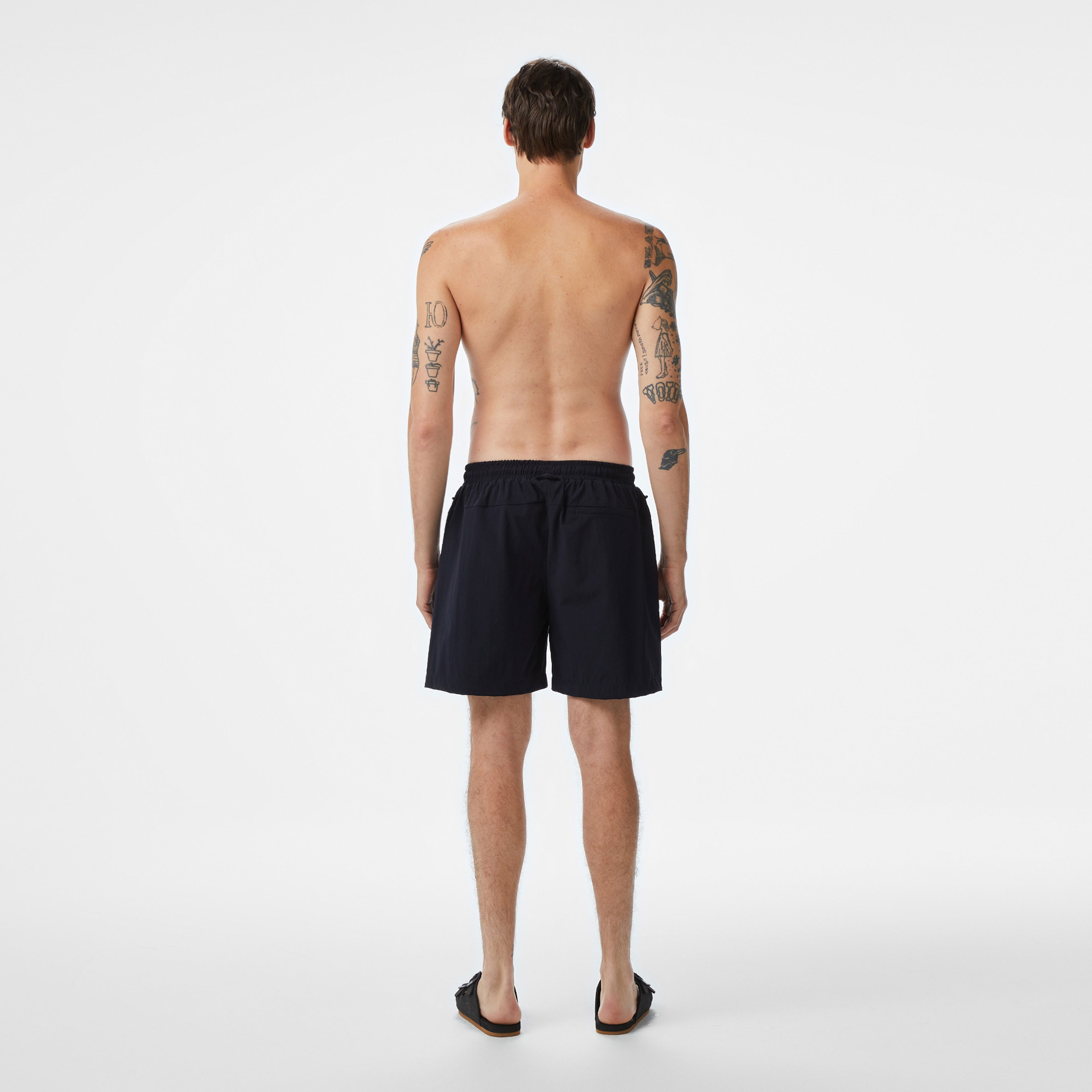Lacoste Erkek Regular Fit Desenli Lacivert Mayo