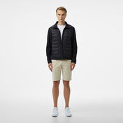 Lacoste Erkek Dik Yaka Kapitone Siyah Mont