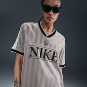 Nike Sportswear V Yakalı Kadın Gri Forma