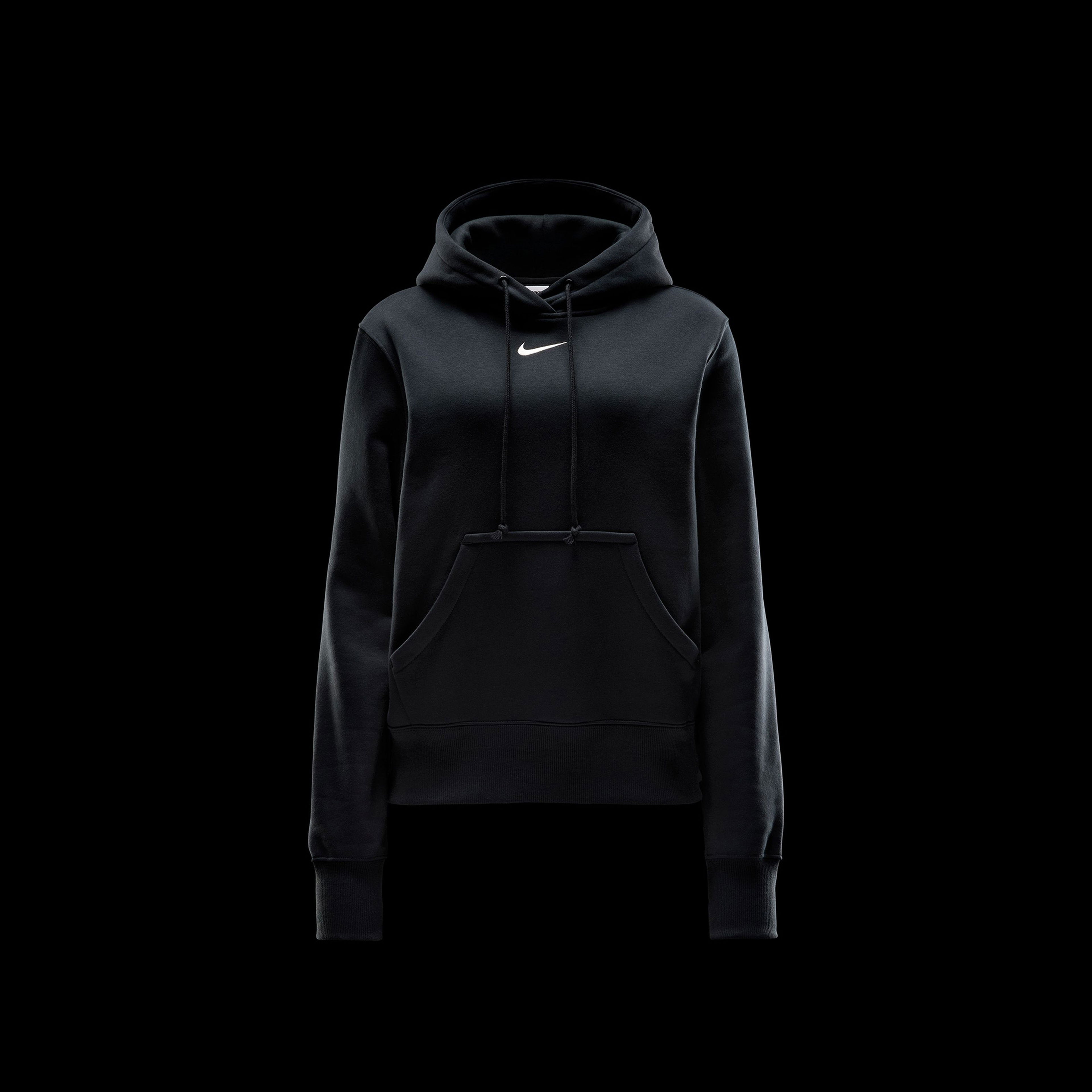 Nike Sportswear Phoenix Fleece Kadın Siyah Sweatshirt