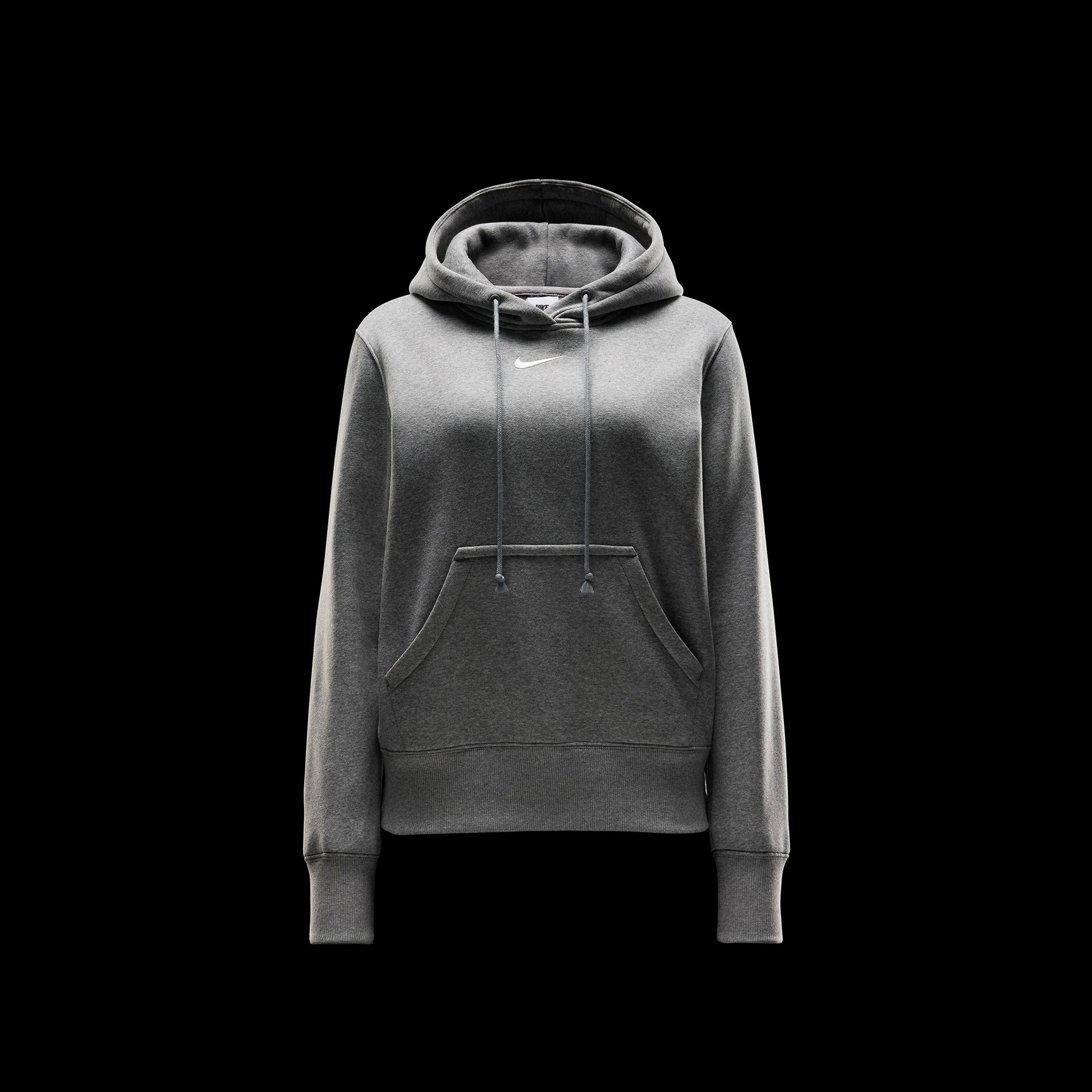 Nike Sportswear Phoenix Fleece Kadın Gri Sweatshirt