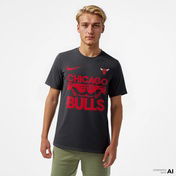 Nike Nba Chicago Bulls Erkek Siyah T-Shirt