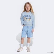 adidas X Disney Mickey Mouse Çocuk Mavi Eşofman Takımı