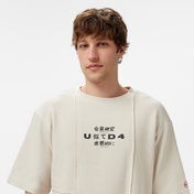 UNITED4 Örme Comfort Erkek Gri T-Shirt