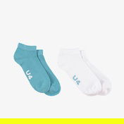 UNITED4 Unisex Beyaz/Yeşil 2 'li Çorap