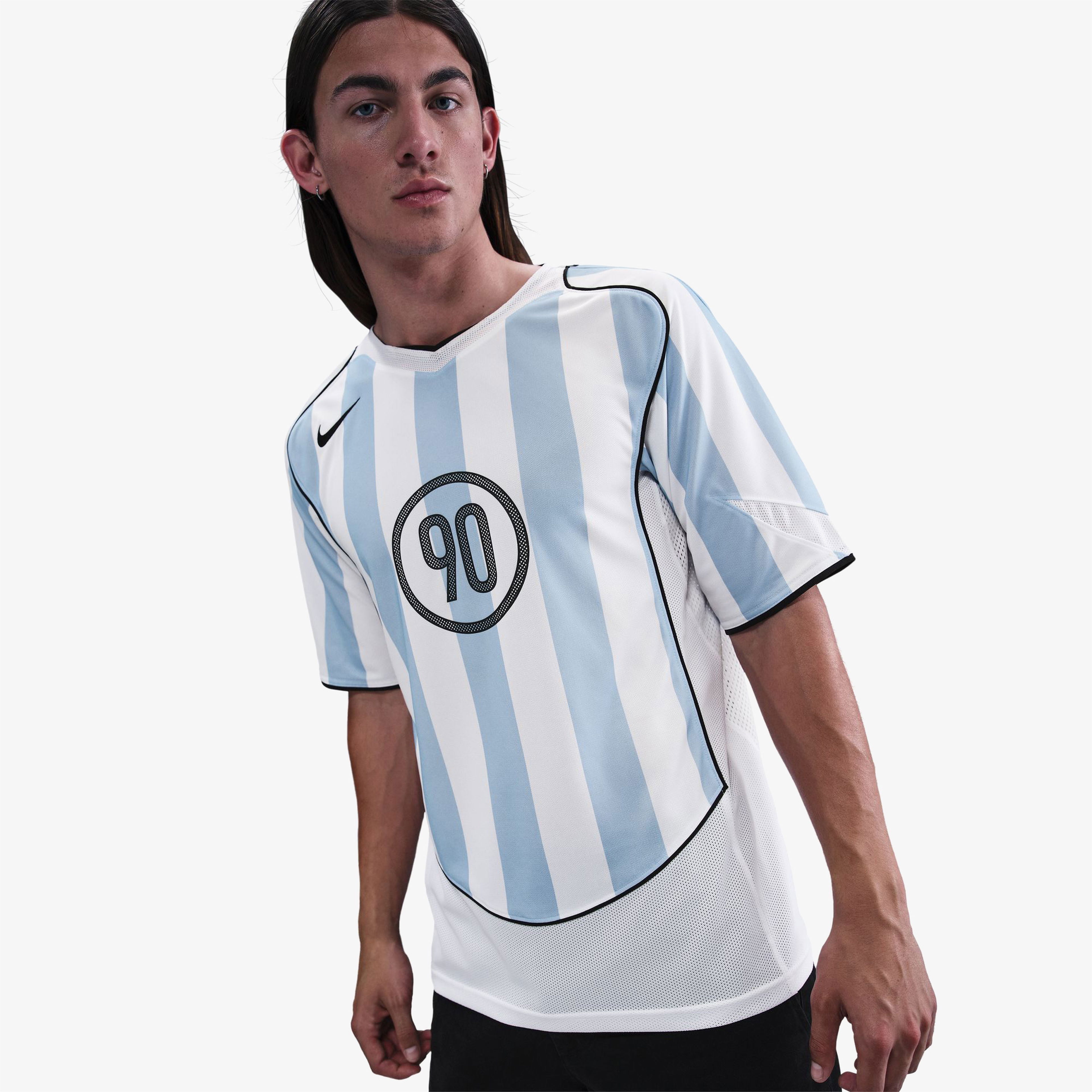 Nike T90 Energy Erkek Mavi T-Shirt