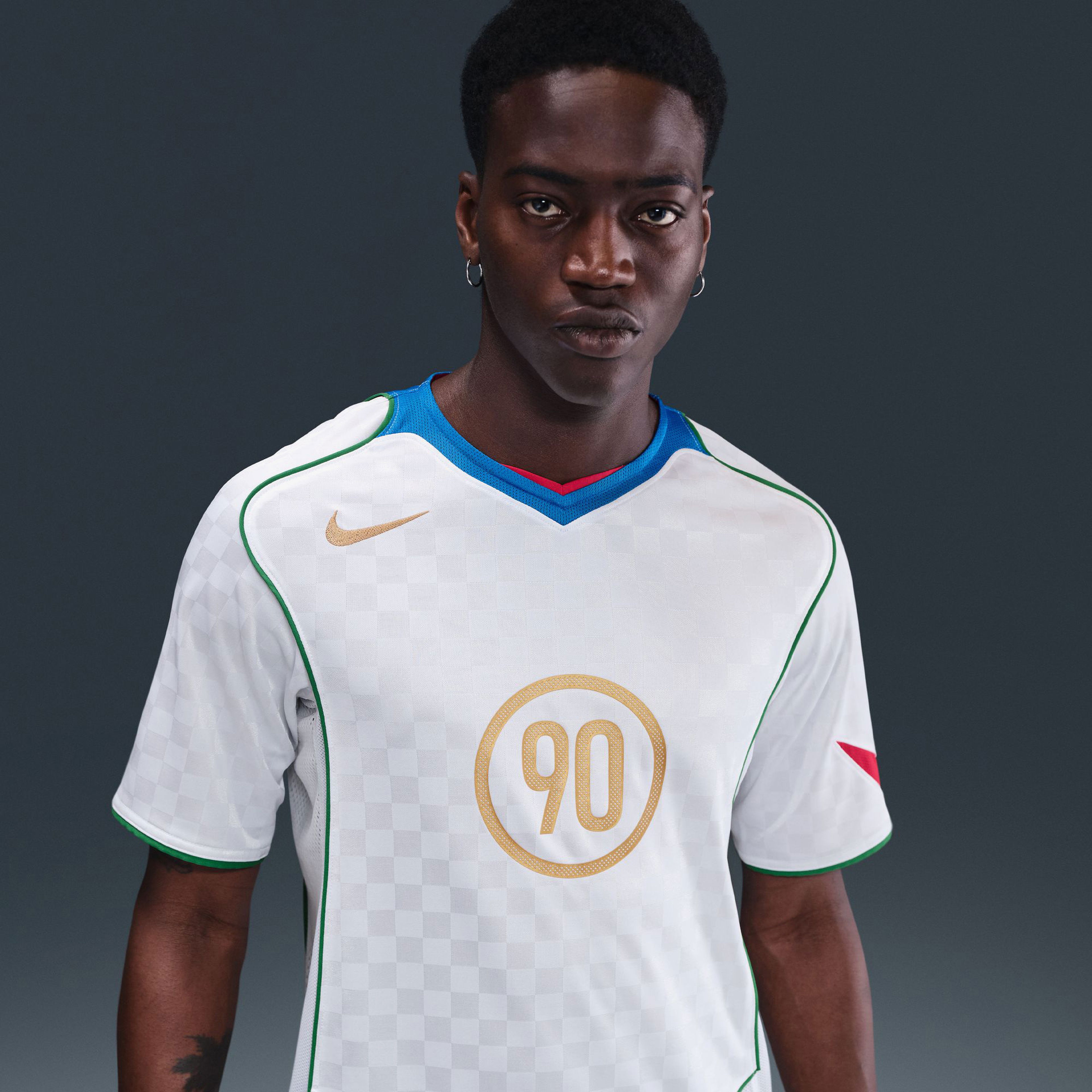 Nike T90 Energy Erkek Beyaz T-Shirt