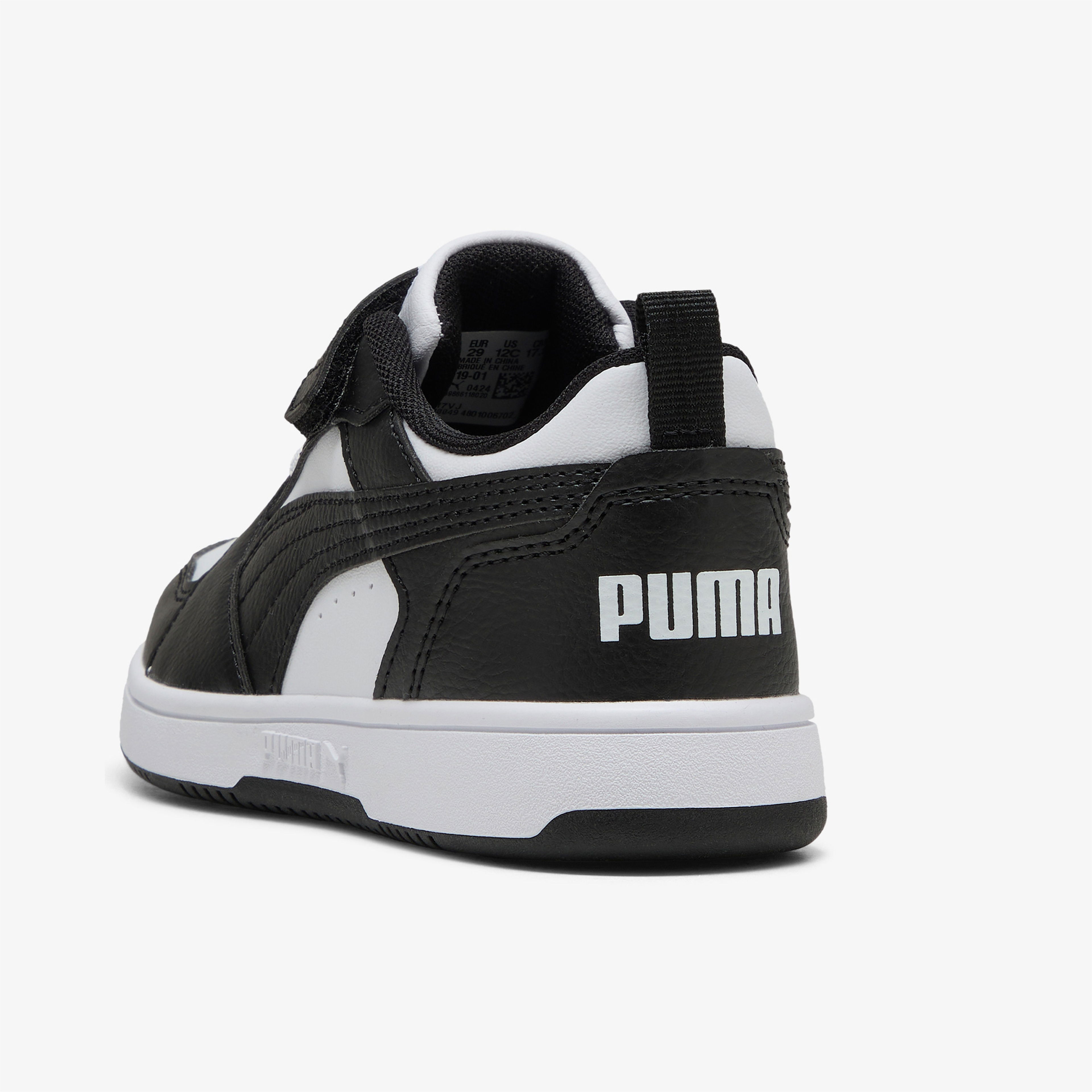 Puma Rebound V6 Low Çocuk Beyaz Spor Ayakkabı