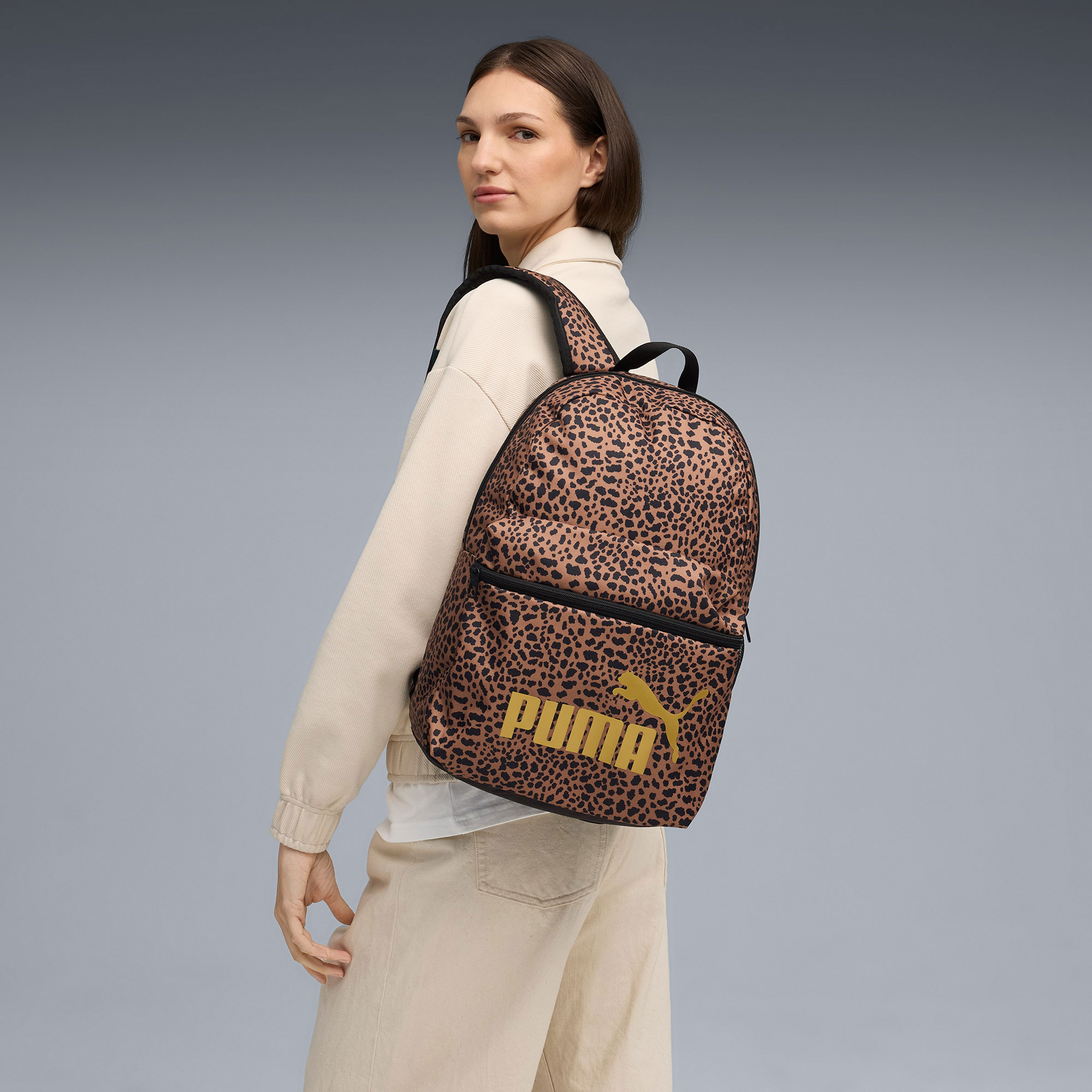 Puma Phase Aop Unisex Siyah Sırt Çantası
