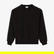 Lacoste Erkek Relaxed Fit Bisiklet Yaka Siyah Sweatshirt