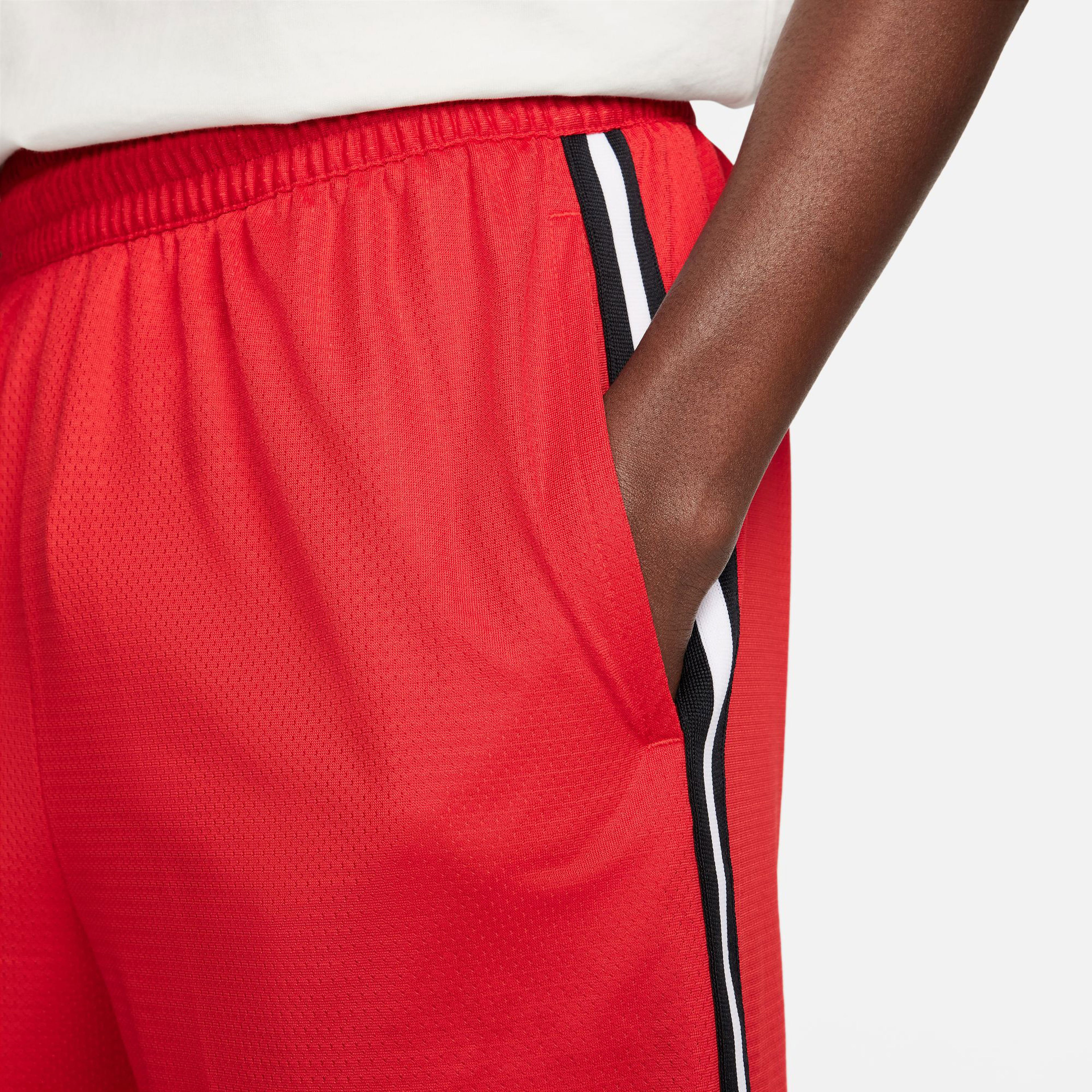 Nike DNA Dri Fit 20cm Erkek Kırmızı Basketbol Şortu