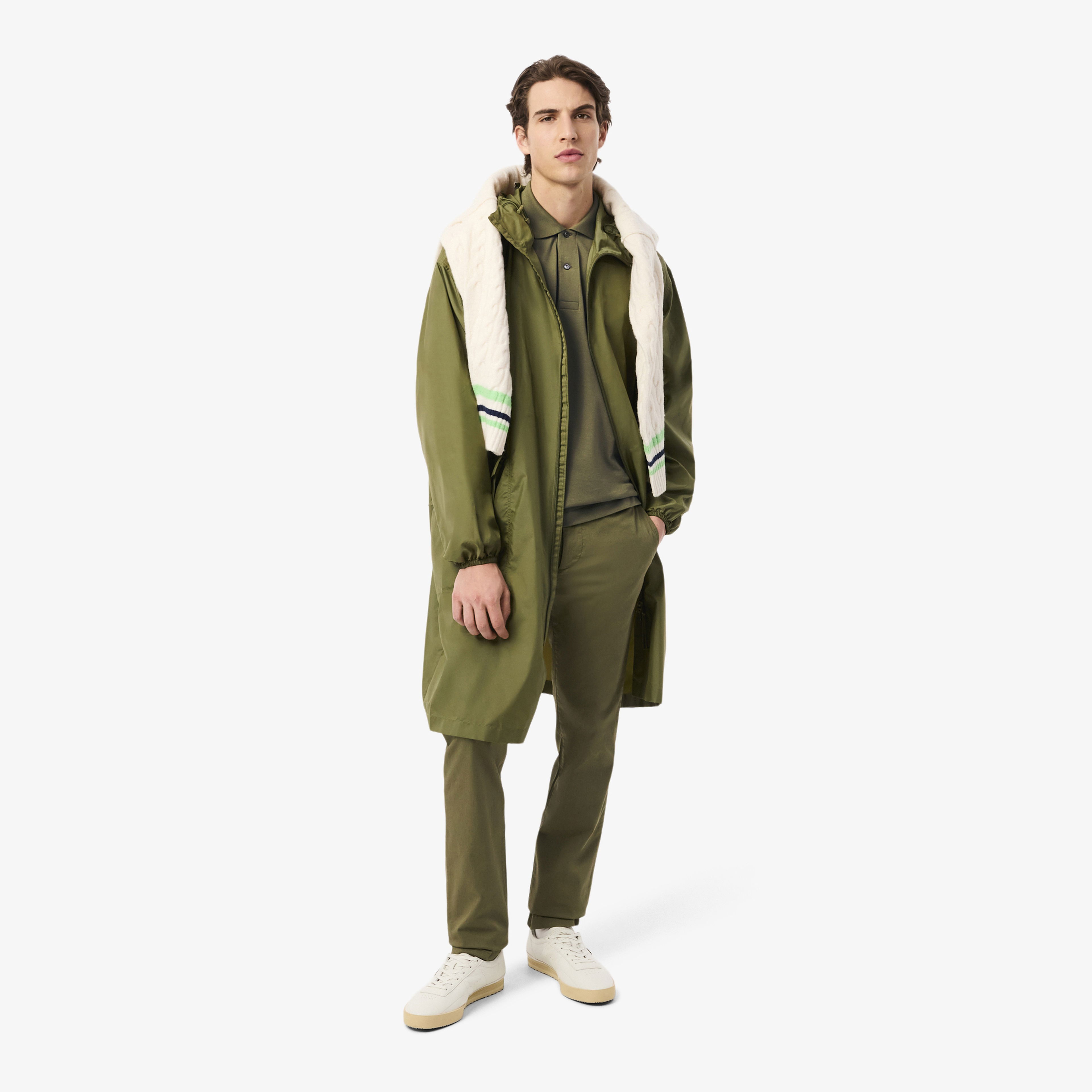 Lacoste L.12.12 Erkek Classic Fit Koyu Haki Polo